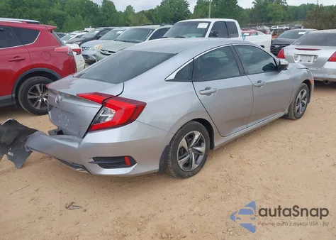 2020 Honda Civic Lx из США, поврежденный, VIN 2HGFC2F60LH516885